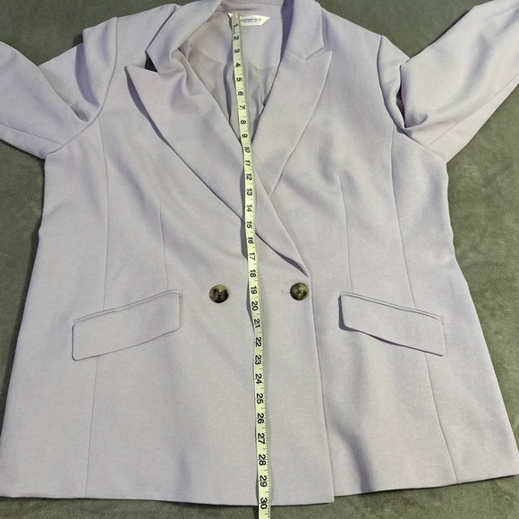 Addition Elle Size 20 Suit Jacket Blazer Pants Purple Lilac Plus-Size Pennington - Picture 11 of 16